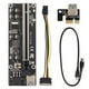 thumbnail image 1 of Tarjeta adaptadora vertical 8 condensadores Excicon Blindaje multicapa Hebilla fija Adaptador vertical PCIE 1x a 16x, 1 of 8