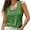 Green, variant on Womens Summer Sweater Vest Sleeveless Ribbed Knit Tank Tops Going Out Casual Basic Scoop Neck Tshirt