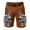 Brown@GC@, variant on Mens Cargo Shorts Viking Graphic Y2K Baggy Cargo Shorts for Men Lightweight Relaxed Fit Outdoor Workout Shorts With Pockets