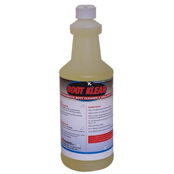 Corrosion Technologies 85208 (32 fl oz) – Boot Klean for Aircraft deicing Boots | Strips Old de-ice Boot sealant | Cleans Grime and Bugs Strikes | Prepares Surface for Rubber de-ing Boot sealant