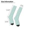 thumbnail image 2 of Naloa Sea Turtle Thigh High Socks Extra Long Stretchy Sock Women Over Knee High Opaque Stocking Daily Wear, 2 of 6