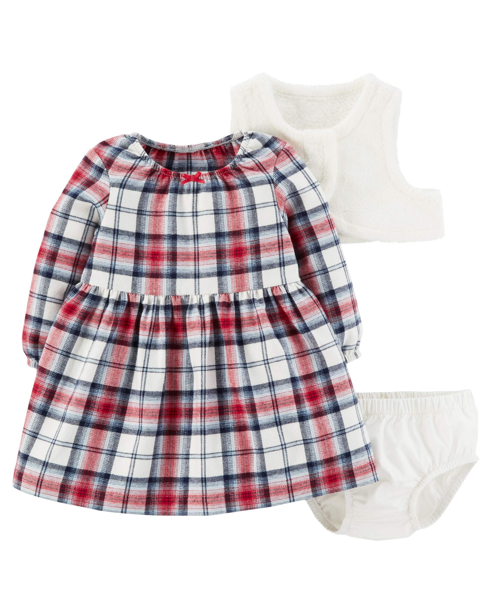 baby girl sherpa vest