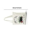 thumbnail image 2 of Bolsa térmica reutilizable para el almuerzo, ideal para el trabajo, la escuela o un picnic; recipiente para alimentos a prueba de fugas con asas y correa ajustable para el hombro, 2 of 2
