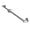 Nickel, variant on Kingston Brass K180A2 Shower Scape 24" Shower Slide Bar with Pin Mount Hook, Polished Brass