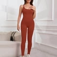 thumbnail image 4 of Idoravan Yoga Pants for Women Spring And Fall Tight Waistband Sleeveless Neck Long Jumpsuit, 4 of 6