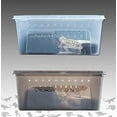 thumbnail image 6 of Manunclaims Reptile Small Snake Feeding Box Lizard Tarantula Habitat Cage Hatching Container Transparent Portable Plastic Mini Pet Houses for Scorpion Spider Frog, 6 of 7