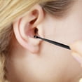 thumbnail image 2 of Stainless Steel Ear Picks, 6 Pcs, Black with Leather Case2Innovative Spring Earwax Cleaner Tool Set, 6Pcs 360°Spiral Design Earwax Removal Tools, Ear Wax Removal Kit Ear Cleaning K Makeup Organizers, 2 of 8