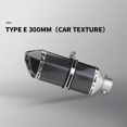 thumbnail image 3 of Tubo de escape universal de acero inoxidable para motocicleta de 51 mm y 570 mm para ninja400 R3 Z900 S1000RR MT-07 pcx160 duke390 R1, 3 of 5