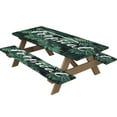 thumbnail image 1 of LSLJS Picnics Table Cover with Beachss Cover Three-piece Set Elastic Suit Tablecloth Camping Table Seat Cloth Outdoor Watertight Tablecloth Cover Outdoor Scenes Decorations Home Essentials, 1 of 1