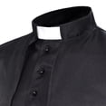 thumbnail image 3 of Men's Cassock Robe Choir Minister Clergy Pulpit Liturgical Church Robe,Halloween Clothing, 3 of 5
