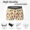 thumbnail image 2 of Men's Boxer Briefs, Ladybug And Bee Soft Comfy Mens Underwear Boxer Briefs Breathable With Widen Waist, 2 of 7