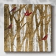 thumbnail image 2 of Red Bird Christmas I- Gallery Wrapped Canvas, 2 of 9