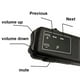 thumbnail image 5 of Control remoto Botón universal para volante de coche de 5 teclas, mando a distancia con cable, botones para volante de coche, dispositivo de mando a distancia, 5 of 6
