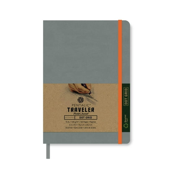 Royal & Langnickel - Pentalic Traveler Pocket Journal - Dot Grid 8x6