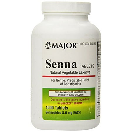 Natural Vegetable Laxative Senna - Gentle Predictable Relief of