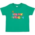 thumbnail image 3 of Inktastic It's My Birthday Letters Boys or Girls Toddler T-Shirt, 3 of 5
