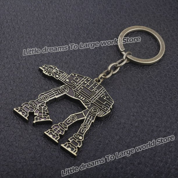 Llaveros de Star Wars, llavero de bebé Yodas, Mandalorian Trek Ship Battleship, llavero de Metal, decoración de mochila, accesorios de joyería, regalos
