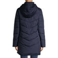 thumbnail image 6 of Big Chill Women's and Women's Plus Chevron Quilted Puffer Jacket with Hood, Sizes S-3X, 6 of 8