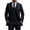 Black, variant on i·FineLong Men's Slim-Fit Black 3-Piece Tuxedo