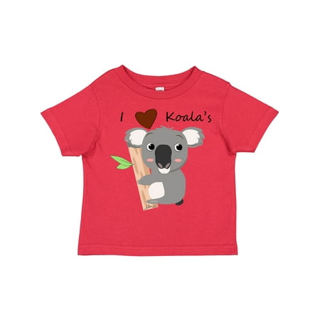 

Inktastic I Heart Koalas Gift Toddler Boy or Toddler Girl T-Shirt