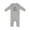 AC-Heather Grey, variant on First Birthday Unicorn for Girl Baby Romper Coveralls