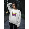 thumbnail image 2 of Peace Love And Music Sweatshirt Women -SPIdeals Designs, Female 5X-Large, 2 of 4