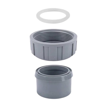 CarpNettore 2 Pieces 006723F Connector Heater Flange Wear Resistant PVC Connector and O Ring