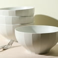 thumbnail image 4 of Stone Lain Rio 4-Piece Bowl Set Stoneware, Beige, 4 of 7