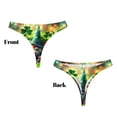 thumbnail image 3 of Balery St. Patrick's Day USA Flag Tangas de Algodón para Mujer con Estampado – Ropa Interior Sexy, Transpirable, G-string-Medium, 3 of 6