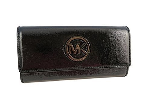 michael kors patent leather wallet