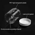 thumbnail image 2 of ZEONHAK 8 oz Clear PET Plastic Leak Proof Food Storage Jar & Container (24 Count), 2 of 5