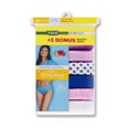 thumbnail image 4 of Fruit of the Loom Women's Comfort Covered Cotton Hipster Underwear, 6+3 Bonus Pack, 4 of 5