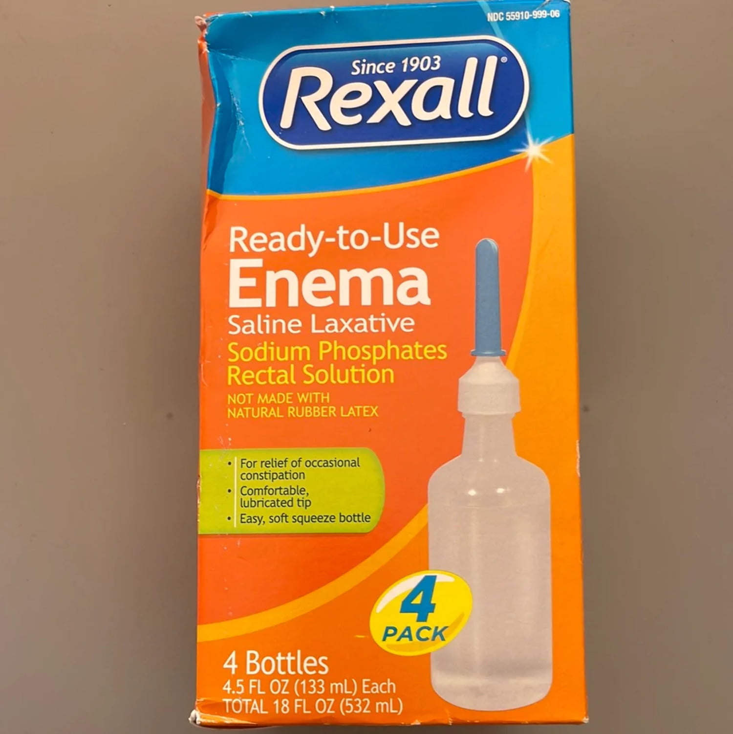 Rexall Ready To Use Enema