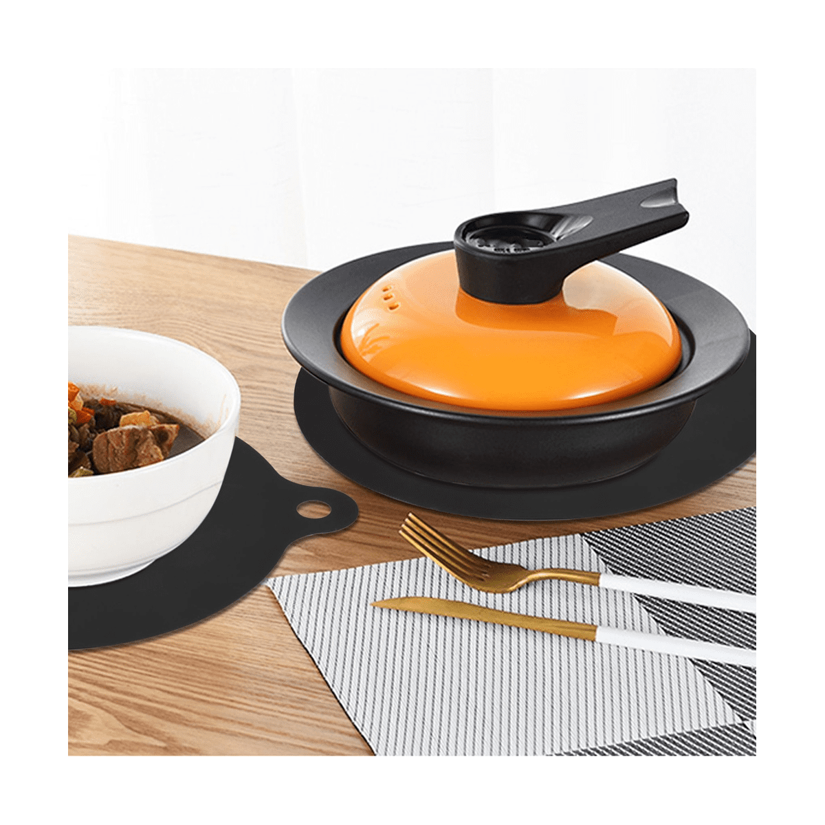 18 Pcs Induction Cooktop Mat Protector Nonslip Silicone Heat Insulation Pad Cook Top Cover Reusable Heat Insulated Mat