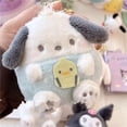 thumbnail image 4 of AUDRA Felpa Cero Cartera Llavero Bolsa Accesorios Colgante Pachacco Cinnamoroll Decoración Kuromi Monedero, 4 of 4