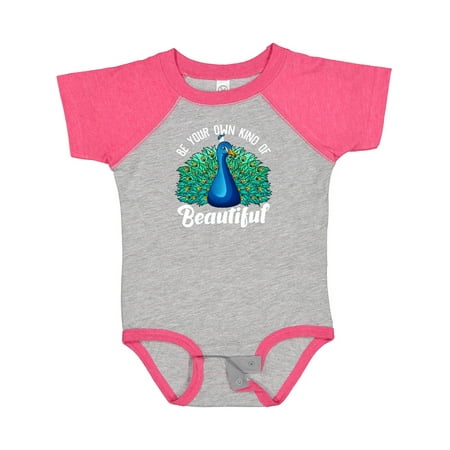 

Inktastic Peacock Gift Baby Girl Bodysuit