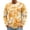 Yellow, variant on Men's T-Shirt Long Sleeve Crew Neck Camo Tops Casual Soft Basic Tee Shirts
