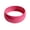 Pink, variant on Bright Color Resin Bracelet for Women Bangle Glossy Chunky Wide Cuff Summer Plain Round Wrist Summer Vacation Statement Personalized Gift Jewelry Orange