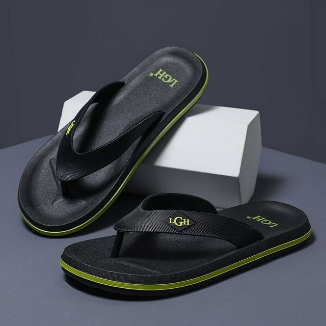 Chanclas de hombre para uso en verano, zapatillas antideslizantes para hombre, sandalias de playa con clip para hombre, versión coreana