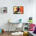 thumbnail image 3 of Stupell Industries Pop Culture Sci-Fi Man Fairy Tales & Fantasy Painting Black Framed Art Print Wall Art, 30 x 24, 3 of 9