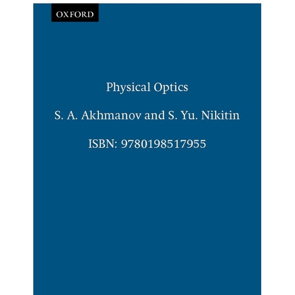 Physical Optics, (Hardcover)
