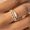 CY891, variant on Womens Geometric Ring Set Electroplated Gold Tone Three Piece Alloy Jewelry Collection Geometric Stacking Rings