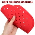 thumbnail image 4 of alfombrillas reutilizables de silicona cuadradas para freidora de aire, almohadillas aislantes antiadherentes, accesorio para hornear., 4 of 7