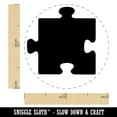 thumbnail image 2 of Puzzle Piece Solid Self-Inking Rubber Stamp Ink Stamper - Red Ink - Medium 1 Inch, 2 of 7