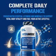 Evlution Nutrition VitaMode High Performance Men's Multivitamin for Immune Defense, Energy & Brain Support 120ct Tablets
