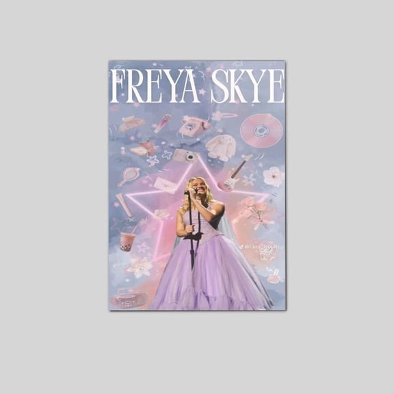 Music Poster Freya Skye Stars Size 24''x36'' The Orange Shop