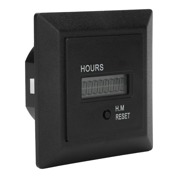 Engine Timer, HM1R 100V250V With Reset Function Digital Hour Meter