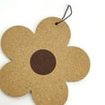 thumbnail image 3 of Posavasos de madera con forma de flor de estilo nórdico, posavasos de corcho, tapete aislante para cocina, tapete para mesa de comedor L, 3 of 5