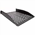 thumbnail image 3 of NavePoint 2U 19-Inch Heavy Duty Vented Rack Mount Cantilever Fixed Server Cabinet Shelf 22-Inches Deep Black, 3 of 4