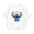 thumbnail image 5 of 2024 Camiseta Kawaii Lilo Stitch Ropa para Niños Anime Moda de Verano Camisetas para Niños Casual Manga Corta Bebé Niños Camionero, 5 of 5